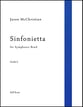 Sinfonietta Concert Band sheet music cover